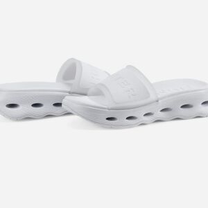 Hunter Geneva Slip-On  Casual Slide Sandals, White